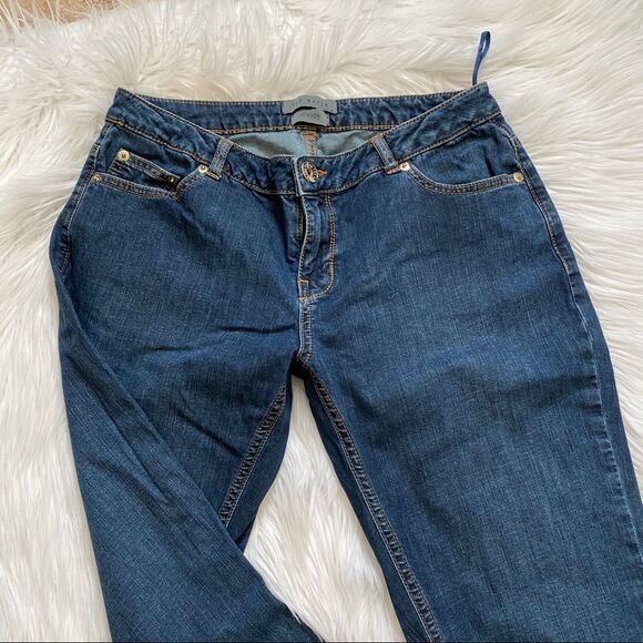 Ted Baker low rise medium wash boot cut denim jeans in size 6 - Picture 4 of 13